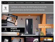 Tablet Screenshot of calibaie.com